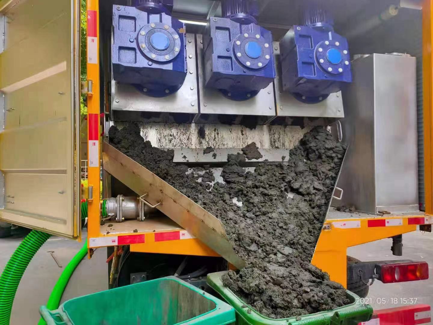 礼纪镇化粪池清掏城市维护站-泥浆净化干湿分离处理